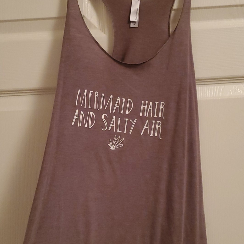 Mermaid hair and salty air tank top!